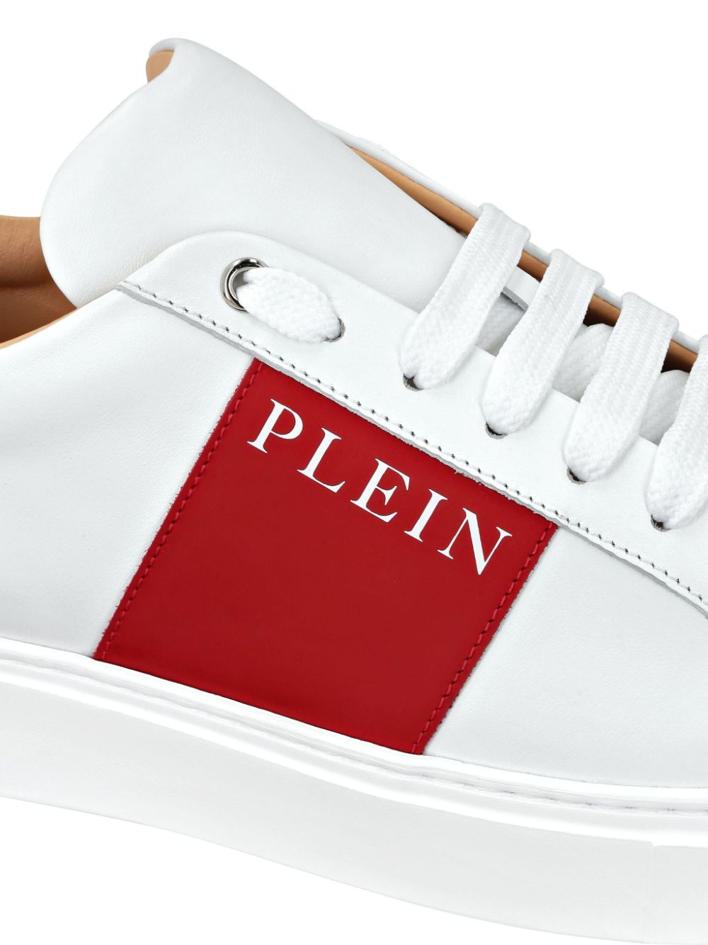 Philipp Plein baskets en cuir Nappa à logo imprimé