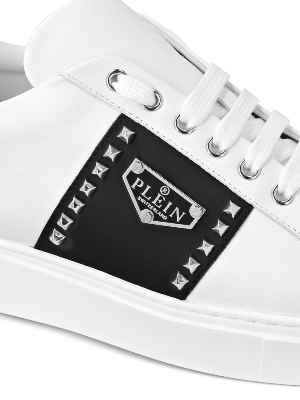 Philipp Plein baskets en cuir