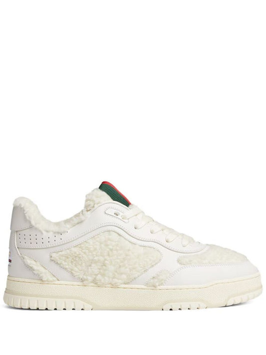 Gucci baskets à détail Web